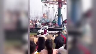 ANOTHER ONE: Ride Malfunctions at Amusement Park!