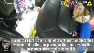 Ohio State Troopers Seize More Than 2 Pounds of Meth During Traffic Stop!
