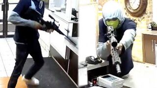Man Tried to Rob a Hotel Clerk With a Sniper Rifle... Then She Pulls her Gun