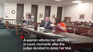 Woman Who Decapitated Her Lover Tries To Choke Her Lawyer Out While Court Hearing!