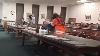 Woman Who Decapitated Her Lover Tries To Choke Her Lawyer Out While Court Hearing!