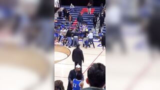 CHICAGO: Two Coaches Start a Bench Clearly Brawl at HS Basketball Game