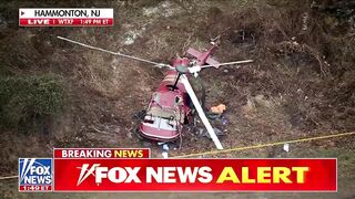BREAKING: Two helicopters collided and crashed in southern New Jersey, killing one pe