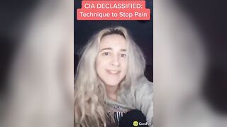 This Chick Says She Cracked the Code to Stop Pain... CIA Declassified Files
