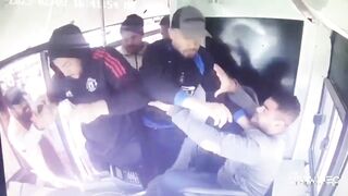 Bus Driver Gets Beaten Up And Stabbed By 3 Men