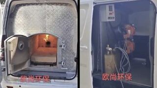 WTF: China Has Mobile Cremation Vans To Burn Their Dead!