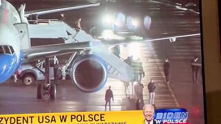 Who fell out of Air Force One in Poland?