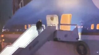 Joe Biden Just Can't Mess with Stairs.... Fell AGAIN