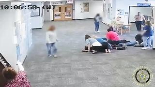 Shocking Footage Show Student Beat Teacher For Taking His Nintendo Switch In Class!