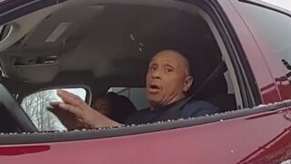 Trucks fall off icy Ohio interstate