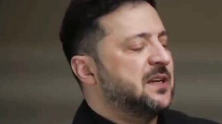 As soon as Trumps back is turned the little green goblin immediately contradict Trump