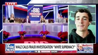 Governor Tim Walz calls the Minnesota fraud investigation "white supremacy."