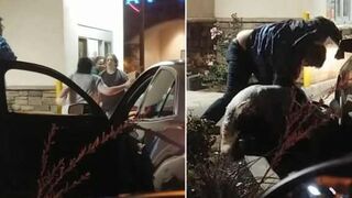 Popeyes Drive-Thru Into A Free-For-All Brawl After Car Ordered The Last Drumstick