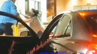 Popeyes Drive-Thru Into A Free-For-All Brawl After Car Ordered The Last Drumstick
