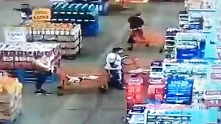 Karen Kept Bumping Man With Her Cart Repeatedly and Then This Happened!