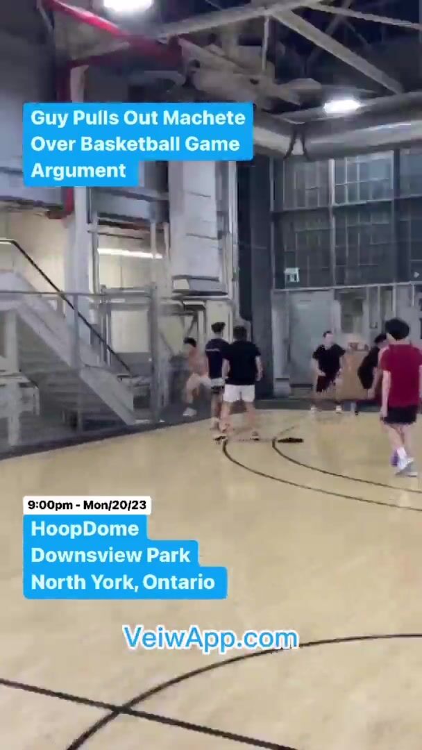 Teen Pulls Out Machete During Basketball Game, Slashes Another Player