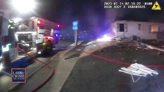 Bodycam Catches House Exploding With 6 Firefighters Inside!