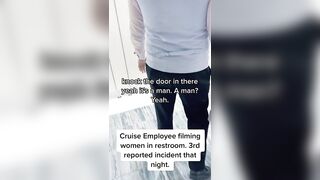 Cruise Employee Caught Hiding in Women’s Bathroom at The Kids Club On the Ship!