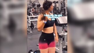 Gym Karen Tried to Confront a Man For Looking at Her in The Gym When This Happened!