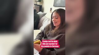 AMEN, I can't think of a better more original Gift. Grandkids opened a Christmas gift to discover their grandpa had recorded the ENTIRE Bible in his own voice and gave each of them their own colored thumb drive