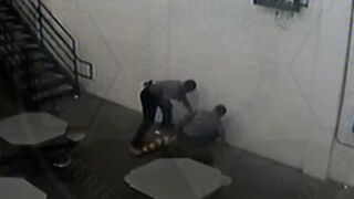 Georgia Jails Aren't' for the Weak...Deputies Beat inmate to a Pulp