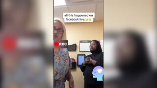 On-Duty Nurse Punches her Co-Worker in the Face on FB Live.