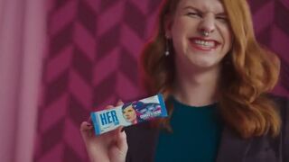 Woke Hershey's Just Put an Ugly Dude Pretending to be a Woman on Their Candy Bar