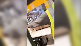 Angry Karen Spits in McDonald's Workers Face For Taking too Long.