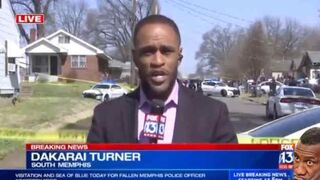 Man Goes Off on News Reporter For Trying to Interview Him While he Runs From The Cops