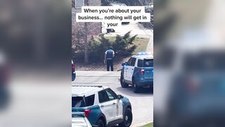 Amazon Employee Delivers Package in The Middle of a Standoff in Raleigh NC!