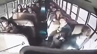 13 Year old Saves School Bus of Kids after Driver has Heart Attack. (Died Suddenly)