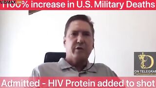 AIDS In The Shot- ⁣1100% increase in U.S. military deaths… U.S. Lawyer Speaks out