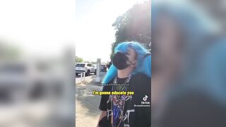 Dude Destroys Chick Who Doesn't Think She's a Female