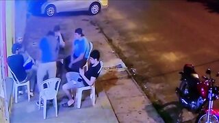 Cop Shoots His Friend In The Neck, Says It Was An Accident But CCTV Says Otherwise