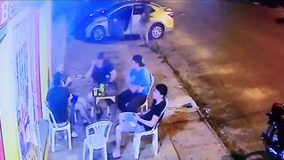 Cop Shoots His Friend In The Neck, Says It Was An Accident But CCTV Says Otherwise