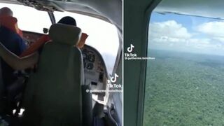 The Terrifying: Moments Before Small Planed Crashed In The Amazon Rainforest!