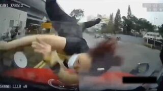 YIKES: Woman Obliterated by Car.