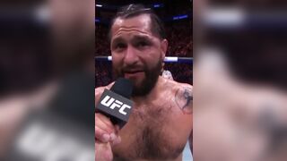 Jorge Masvidal Gives Mad Love to President Trump and has Crowd Cheer