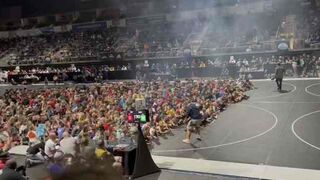 Kids at The Adidas Wresting Nationals Break Out in a "Let’s Go Brandon" Chant