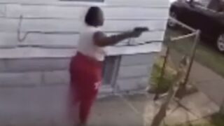 Crazy Woman Casually Shoots Man For Breaking Her Phone!