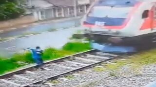 Don't Wear Headphones While Crossing Train Tracks.