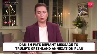 Denmark’s PM Mette Frederiksen Responds to Trump on Greenland.
