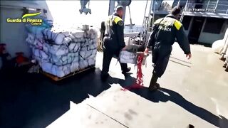 Police Find 2 Tons of Cocaine Worth More Than $400 Million Floating in The Se