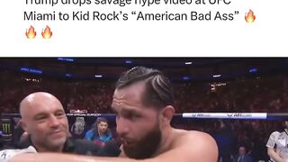 Trump Drops Hype Video after UFC Miami - "American Bad Ass"