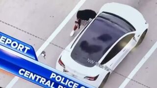 Real Life GTA Armed Car jacking in Florida