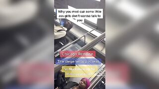 Grown Man Threatens Teen Girls For Rejecting Him On Chicago Train