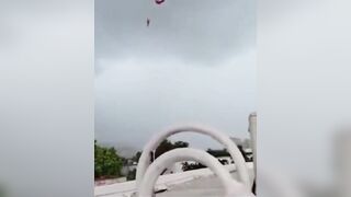 Person Went Parasailing and The Parachute Broke Away From The Boat!