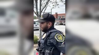 Male Karen Gets The Reverse Uno Card Pulled When He Tries To Call The Police!