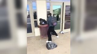 Well DAMN: Kid kisses Garbage before he Kisses Dirt.