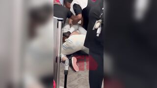 Two Classy Woman Fight at the Spirit Airlines Terminal